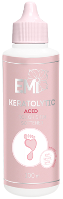 Acid-Based Keratolytic – Rough Skin Softener based on acids: citric, tartaric and lactic, 100 ml