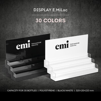 Display E.MiLac 30 Colors