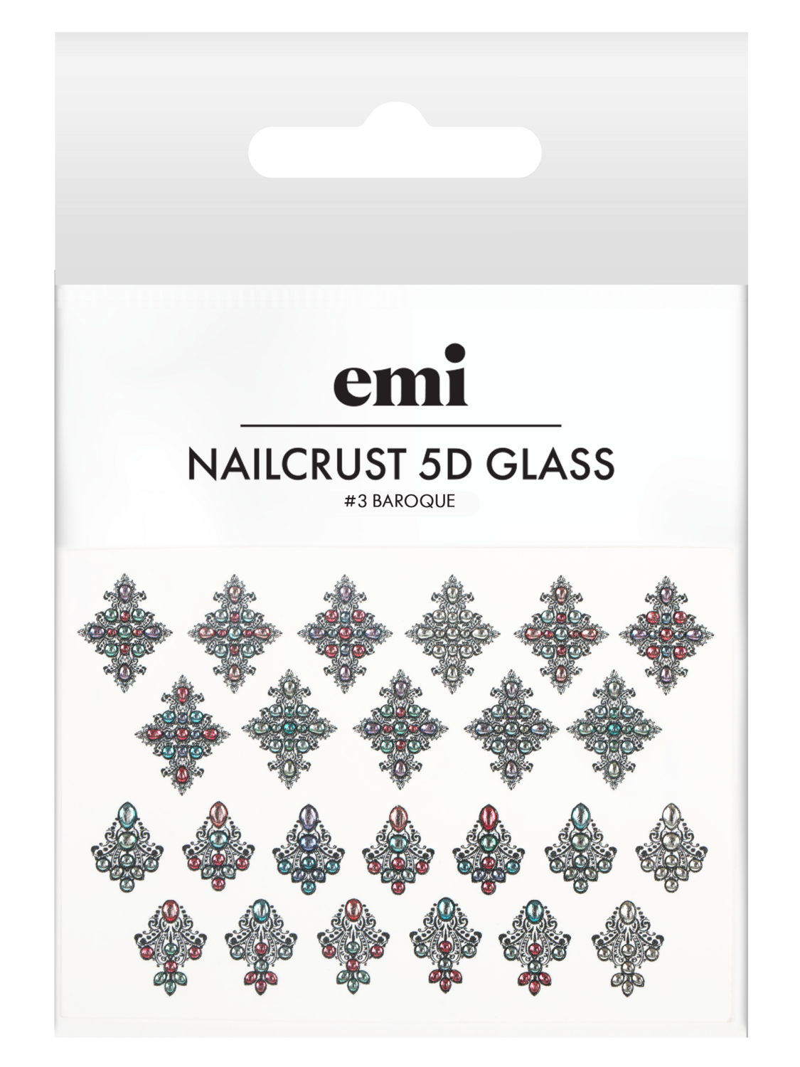 NAILCRUST 5D GLASS #3 Baroque
