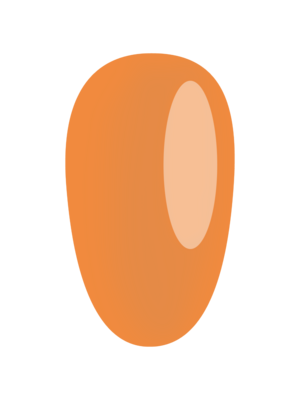 E.MiLac for pedicure Orange #5, 9 ml.