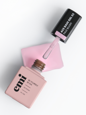 Base gel de color de alta adherencia para una manicura súper rápida, color rosa
