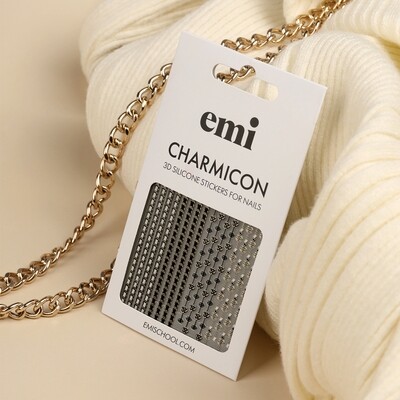 Charmicon 3D Silicone Stickers #236 Fashion chains