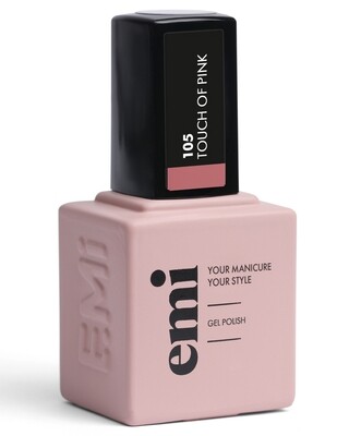 E.MiLac SCO Touch of Pink #105, 9 ml.