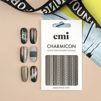 Charmicon 3D Silicone Stickers #244 Oh la la