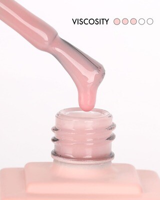 E.MiLac Fiber Base Gel Pastel Salmon #5, 15 ml