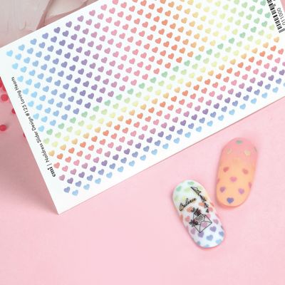 Naildress Slider Design #125 Loving Hearts