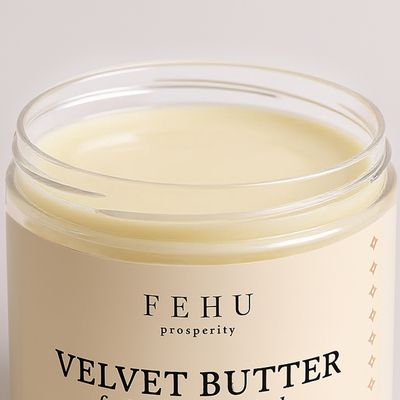 Manteca de textura aterciopelada para manos, pies y cuerpo , 350 g