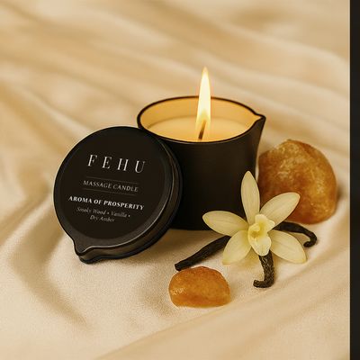 Vela de Masaje Aroma de Prosperidad, 30 g.