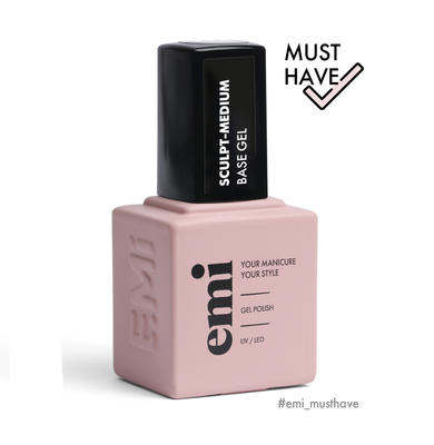 E.MiLac Sculpt-Medium Base Gel, 9 ml E.MiLac Sculpt-Medium Base Gel, 9 ml