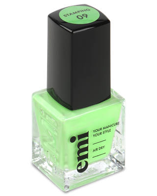 Nail Polish for Stamping Light Green #9, 9 ml.