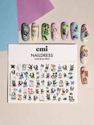 Naildress Slider Design #104 Cheeky Print