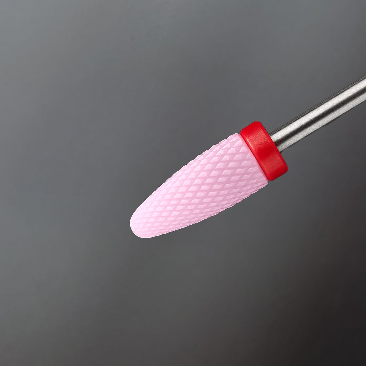Corn-shaped ceramic rotary file, 6 mm, Fine abrasiveness