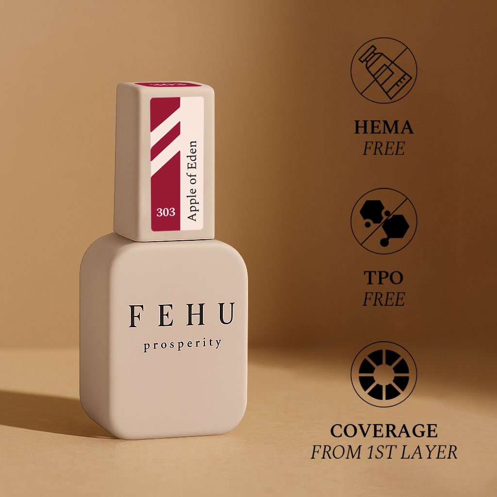 Gel Polish #303 Apple of Eden, 12 ml.
