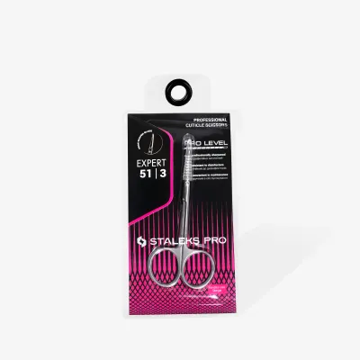Tijeras profesionales con ganchito para cutícula EXPERT 51 TYPE 3