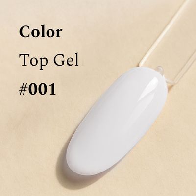 Color Top Gel #001 Misty White, 12 ml.