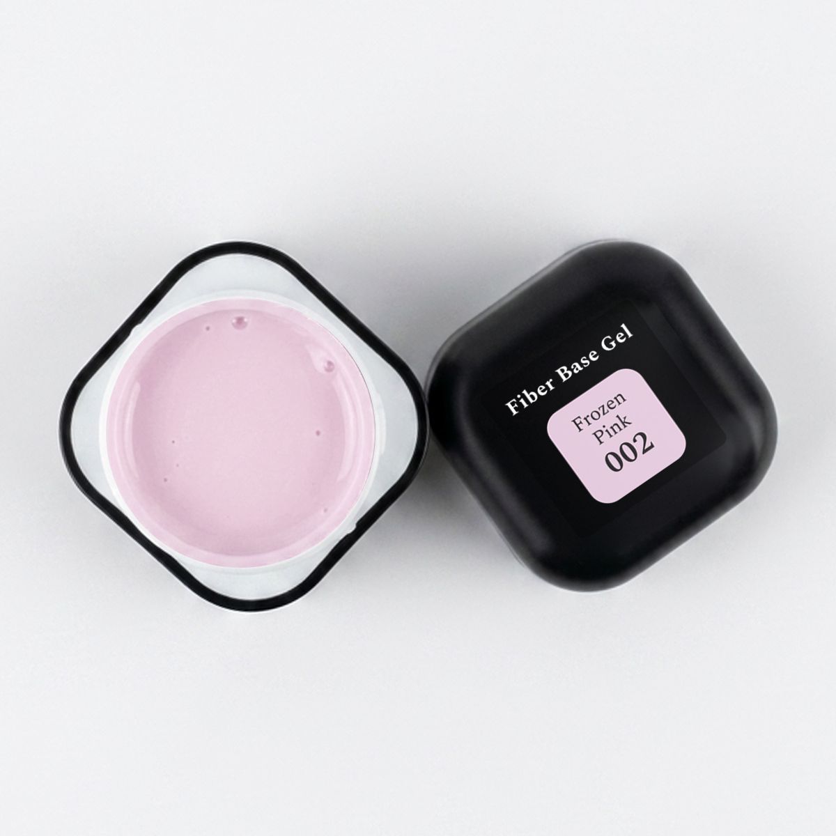 Fiber Base Gel Frozen Pink #02, 30 ml
