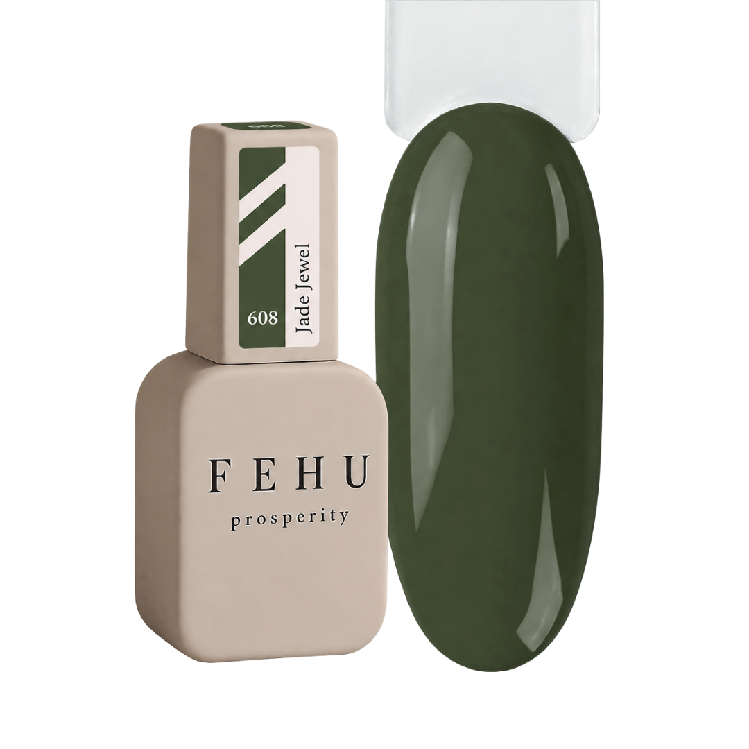 Gel Polish #608 Jade Jewel, 12 ml.