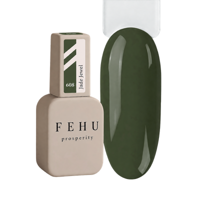 Gel Polish #608 Jade Jewel, 12 ml.