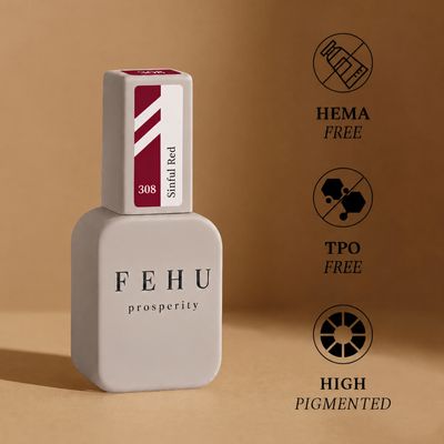 Gel Polish #308 Sinful Red, 12 ml