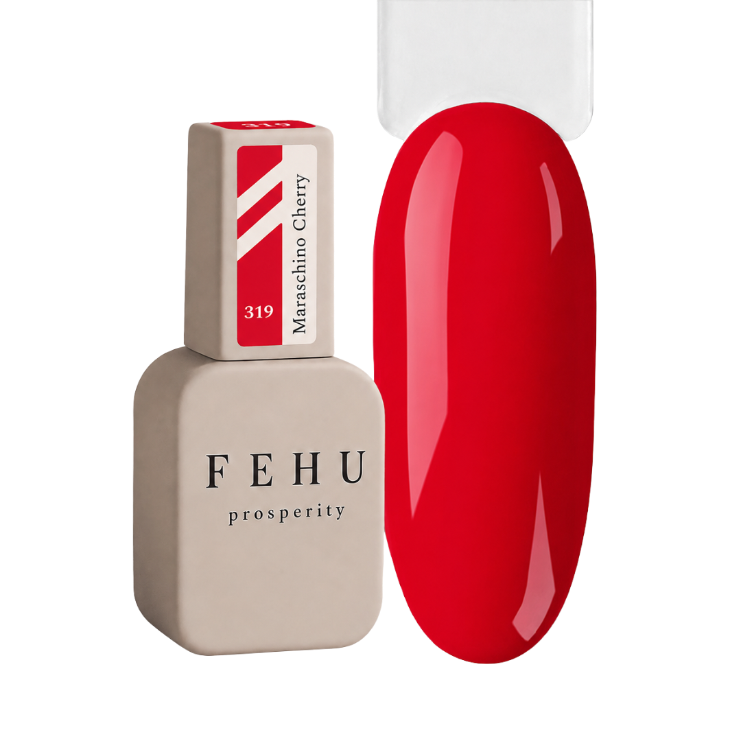 Gel Polish #319 Maraschino Cherry, 12 ml.
