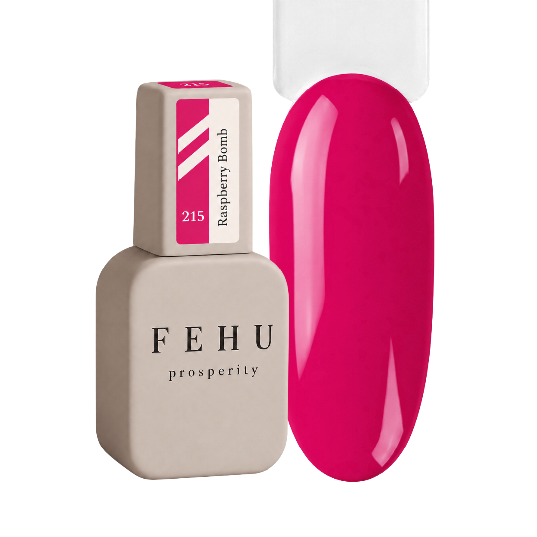 Gel Polish #215 Raspberry Bomb, 12 ml.