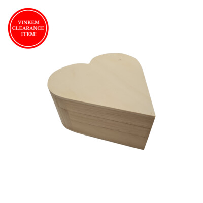 Heart Shaped Wooden Gift Boxes
