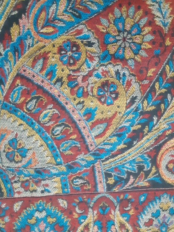 Pashmina printed whoolen shawl