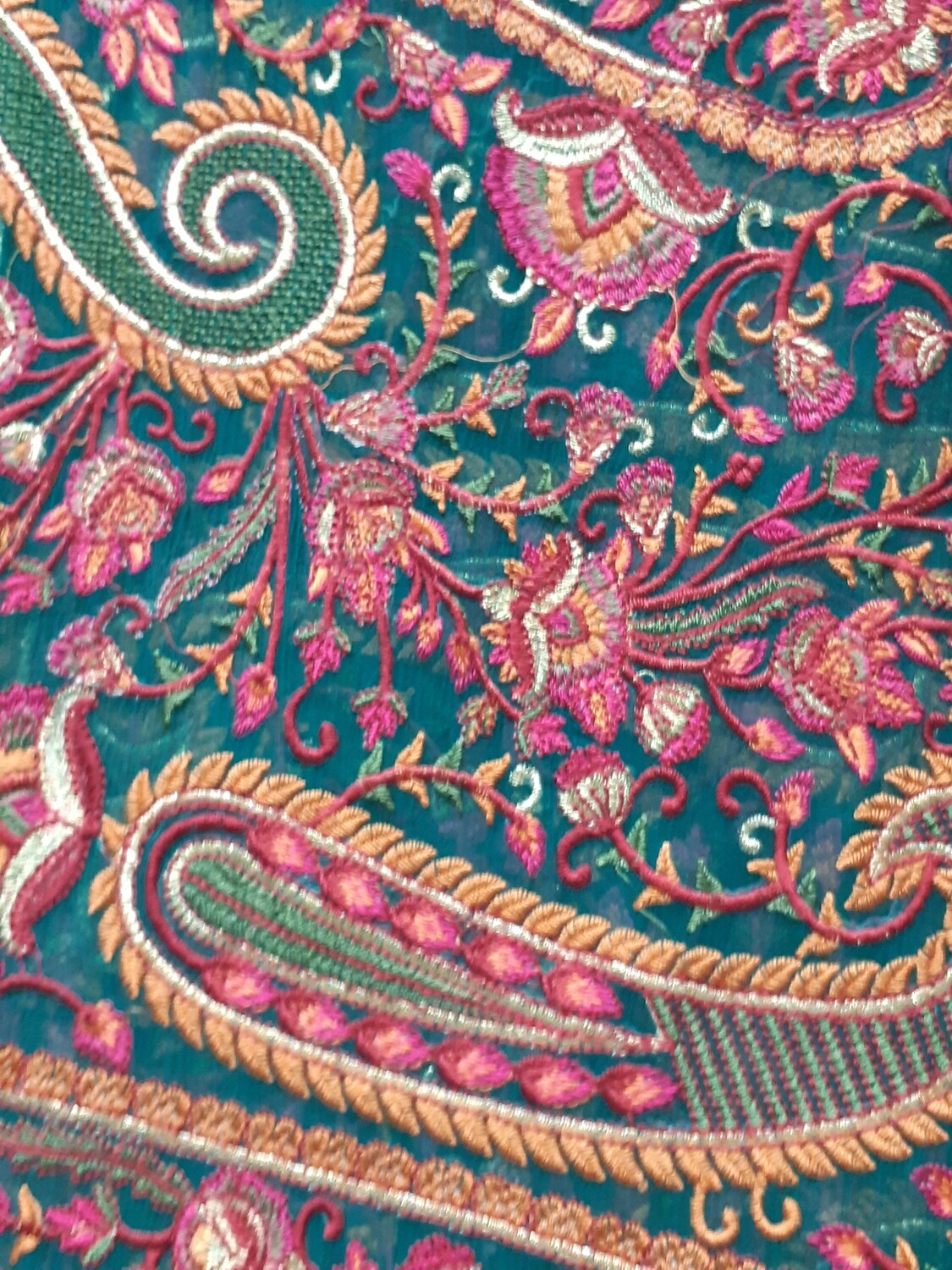 Pashmina heavy embroidery shawls