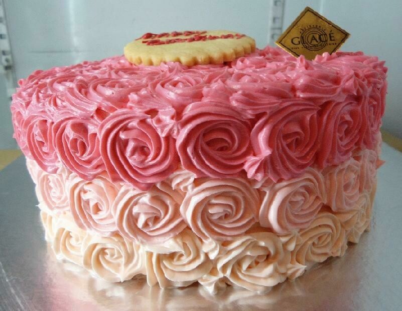 Twirly Rose Multi-Colour