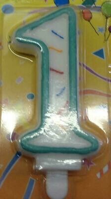No. 1 candle