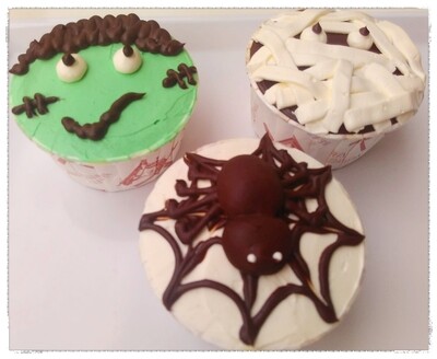 Monster cupcakes