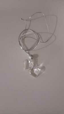 Heart Crystal rubber band