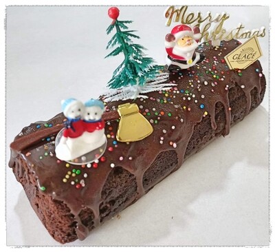 Christmas Triple Choco Butter Cake