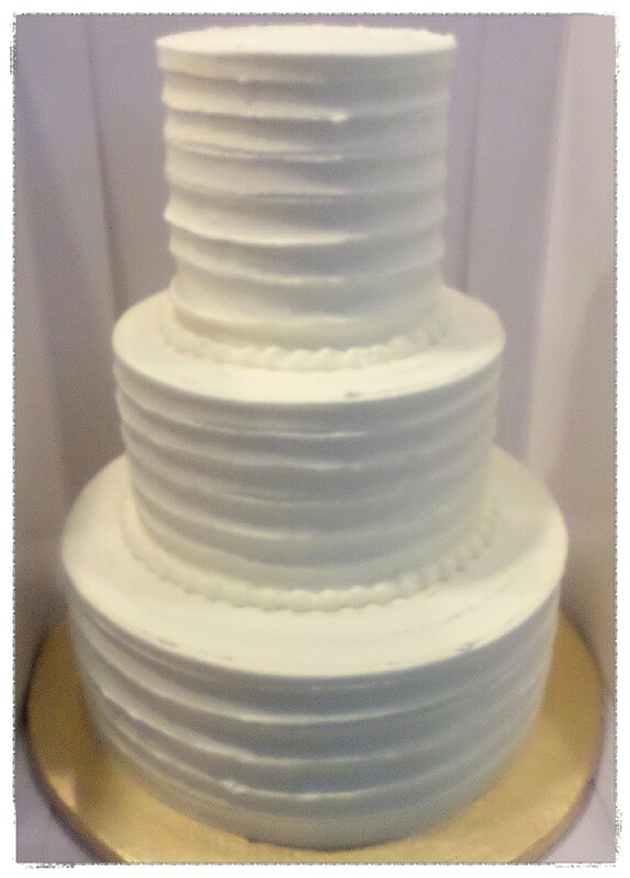 3-Tier Simple Wedding