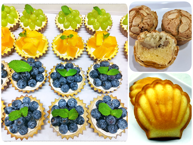French tea cakes, Pies and Tarts