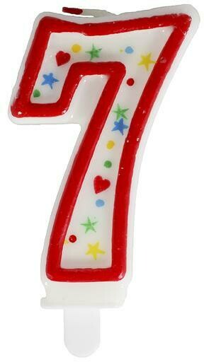 No. 7 candle
