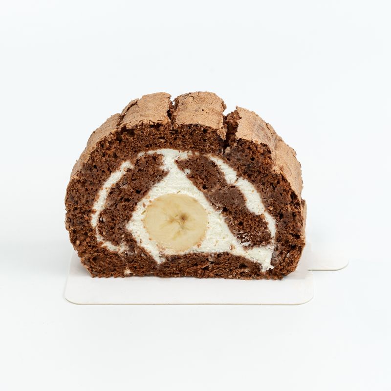 Chocolate Banana Roll (2 Slices)