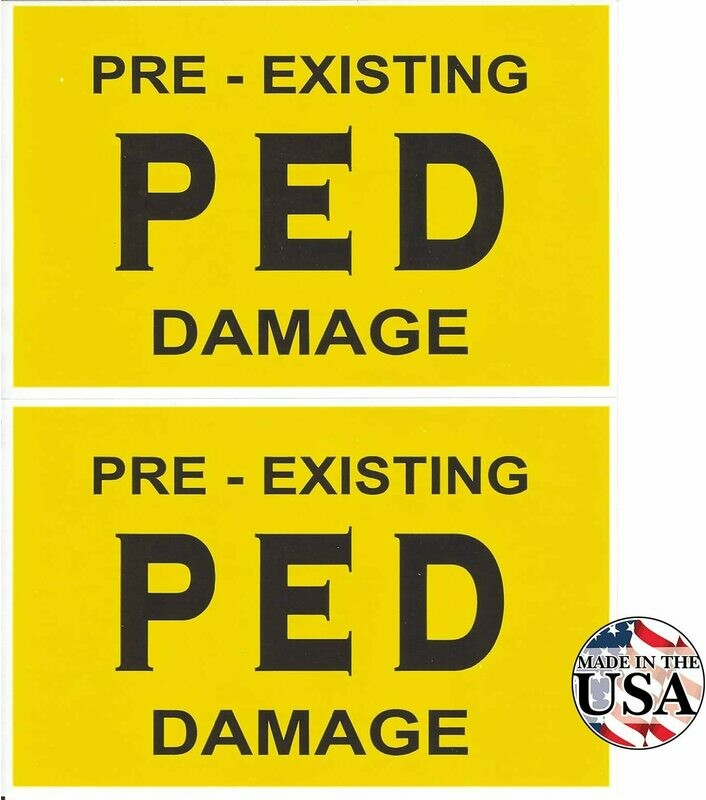 Pre-Existing Damage - 50 Count