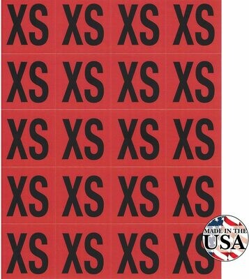 XS Clothing Labels - 200 Count
