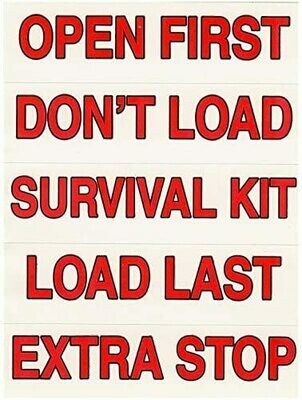 Mover Labels - 50 Count