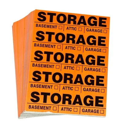 Storage Labels (Bulk)