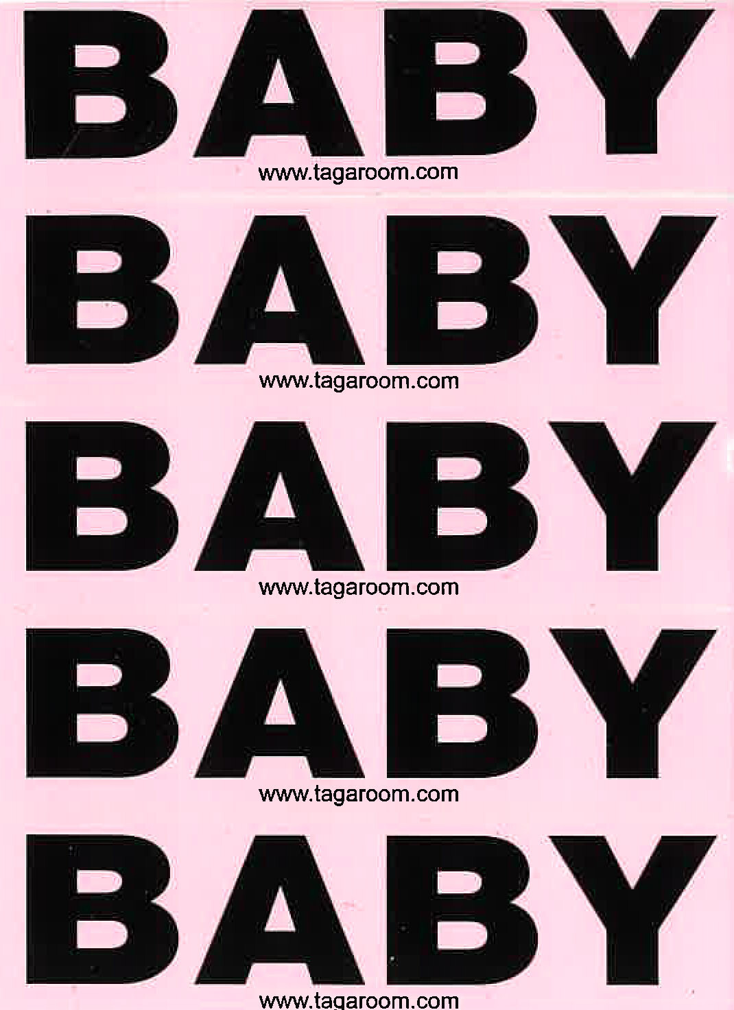 Baby Pink - 50 Count
