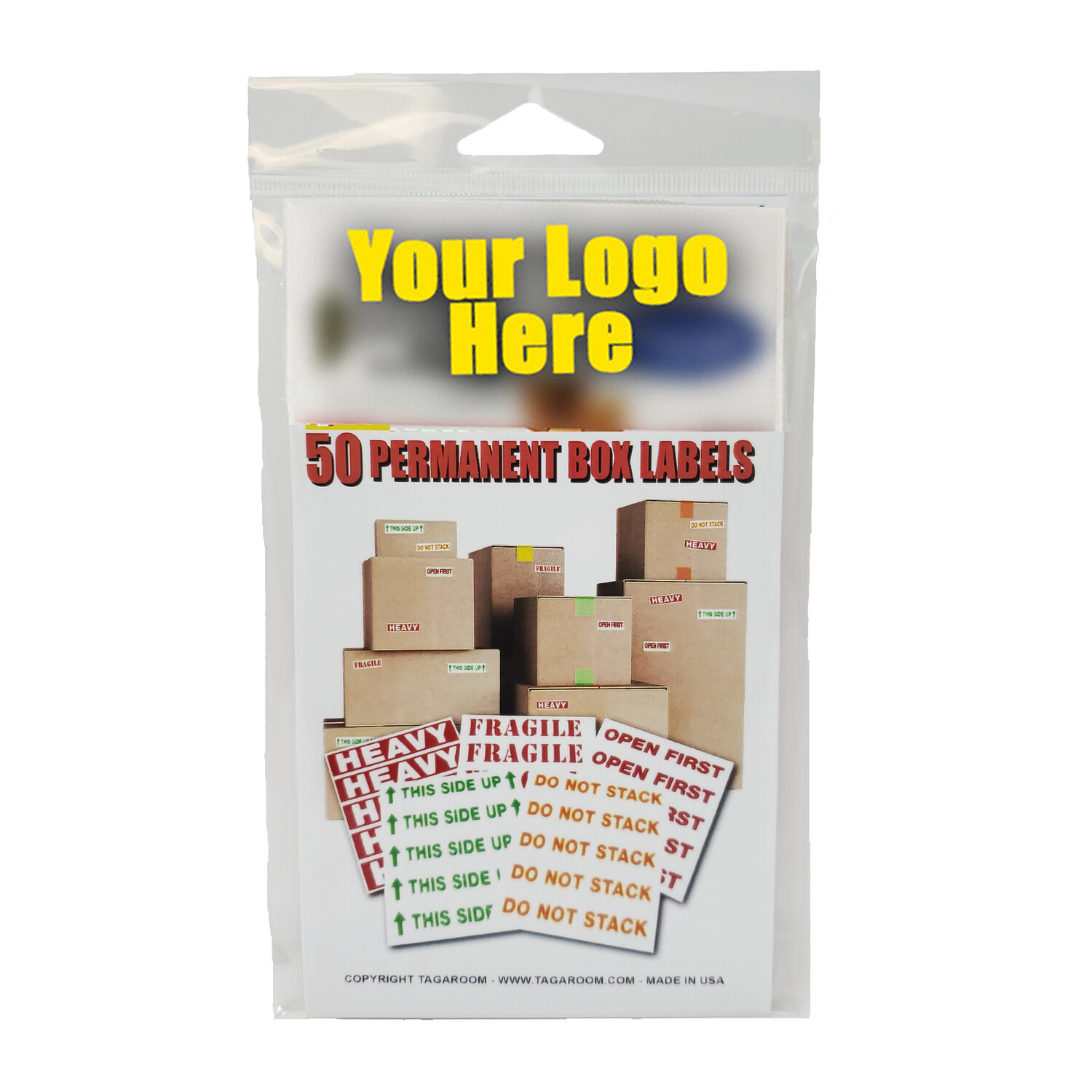 Custom Branded Alert Labels