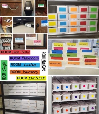 COLOR CODING LABELS
