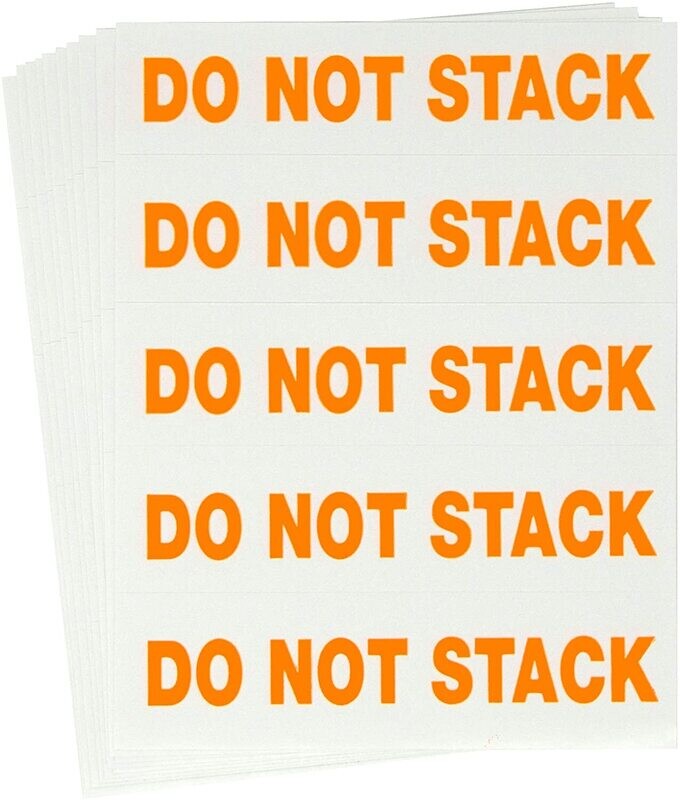 Do Not Stack Labels