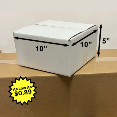 10" X 10" X 5" Corrugated Box
