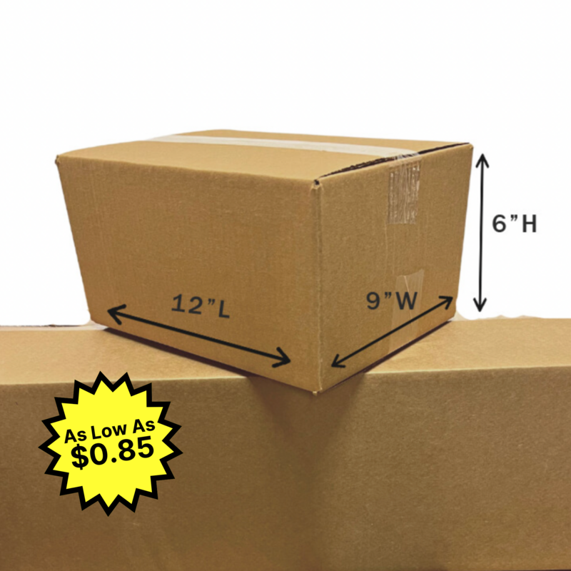 12&quot; X 9&quot; X 6&quot; Corrugated Box
