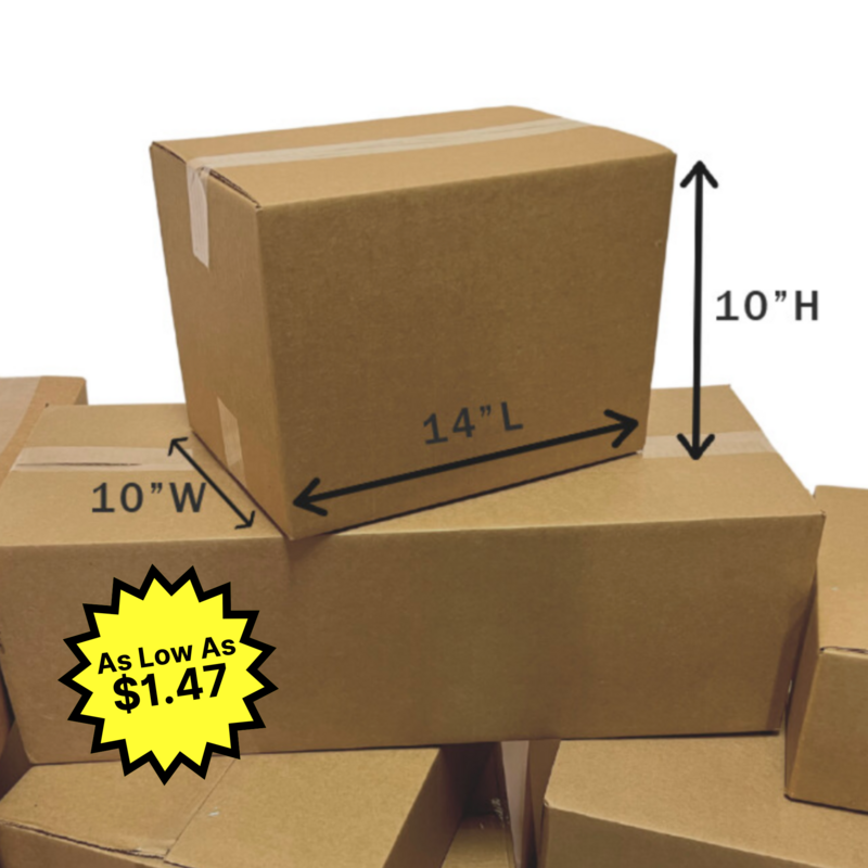 14&quot; X 10&quot; X 10&quot; Corrugated Box