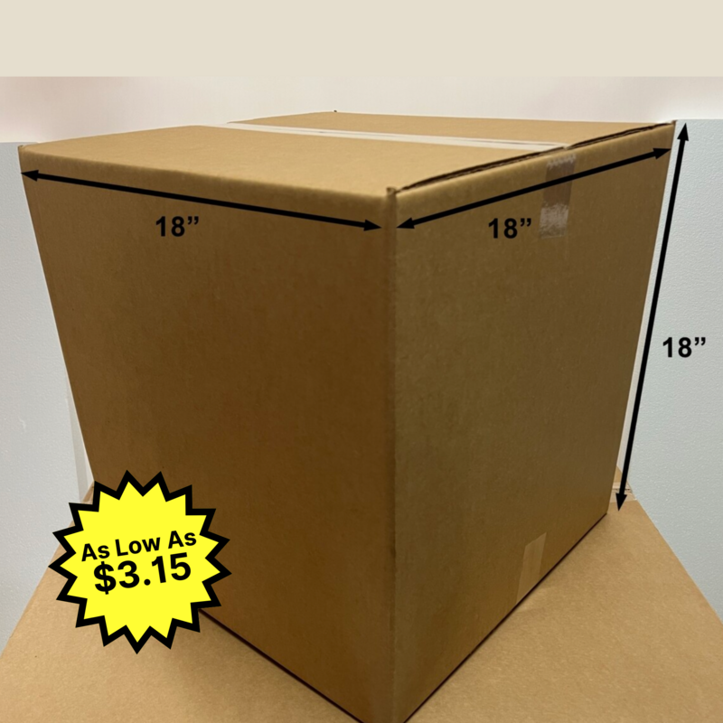 18&quot; X 18&quot; X 18&quot; Corrugated Box