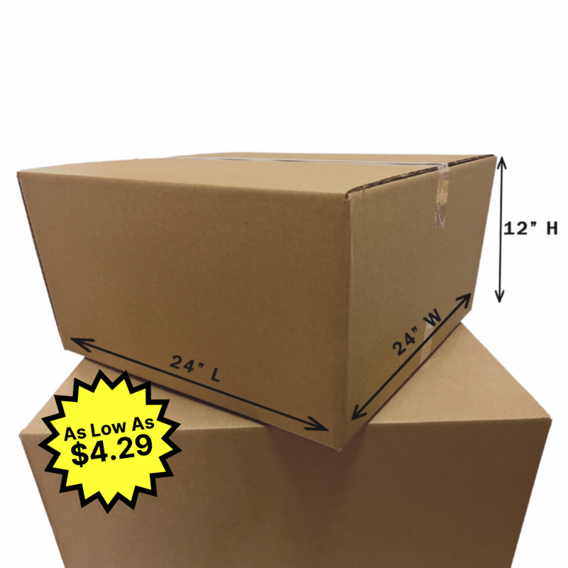 24&quot; X 24&quot; X 12&quot; Corrugated Box